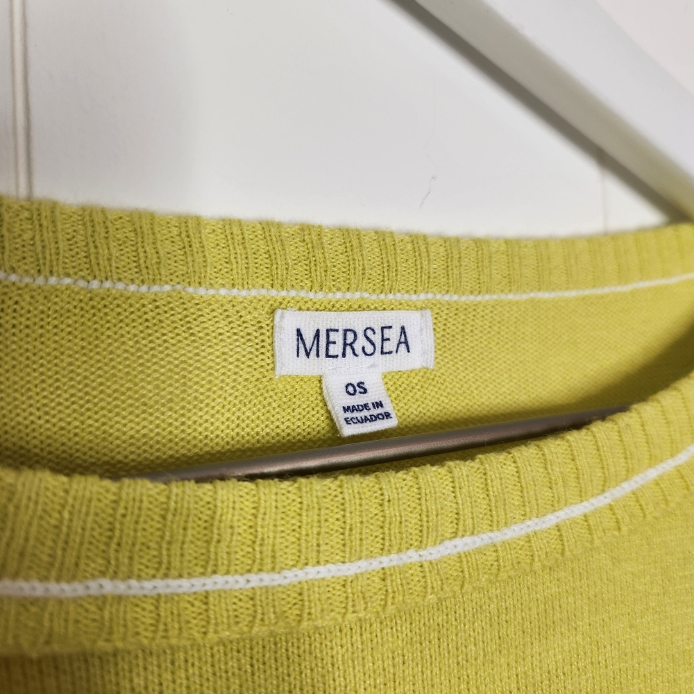 Mersea Yellow 'Hello Sunshine' Catalina Sweater One Size - Picture 4 of 8